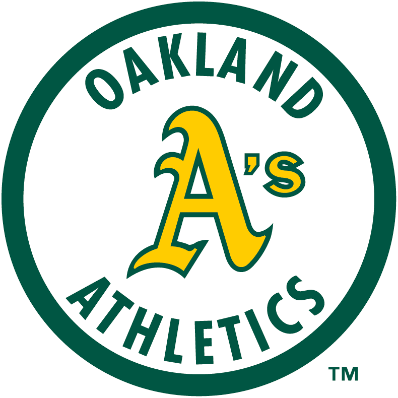 Oakland Athletics 1982-1992 Primary Logo iron on heat transfer...